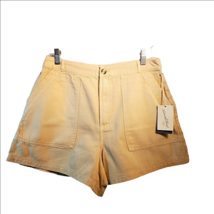 UNIVERSAL THREAD High - Rise Khaki Shorts 100% Cotton Women's Size 8 NWT